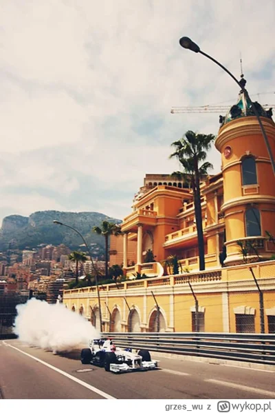 grzes_wu - #f1 awaria Roberta w Monaco 2009