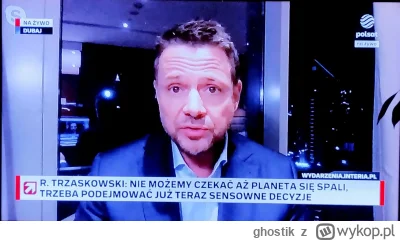 ghostik - Musimy dopłacać bo jak mówi Trzaskosky "planeta wam się spali"