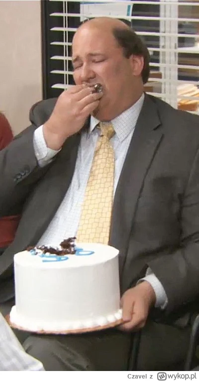 Czavel - @bo-banley
"Kawałek ciasta zjadłem i wystarczy"