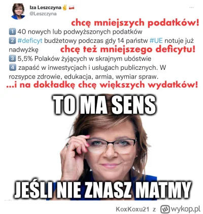 KoxKoxu21 - @sztefen_muller: To co czujesz to dysonans poznawczy. Nie moja wina, że L...