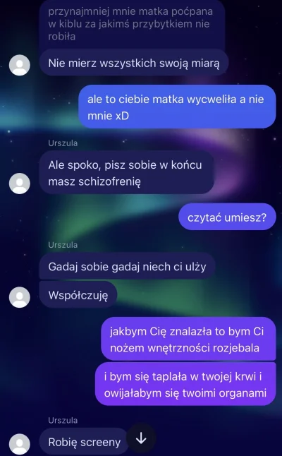 lukija - UWIELBIAM kiedy jakaś laska mnie zaczyna wyzywać i mogę się trochę pokłócić ...