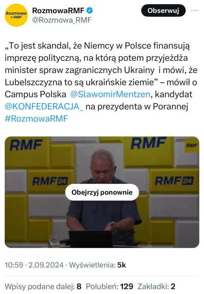 Gours - Mentzen oczywiście znowu wygaduje te swoje brednie o niemieckich pieniądzach ...