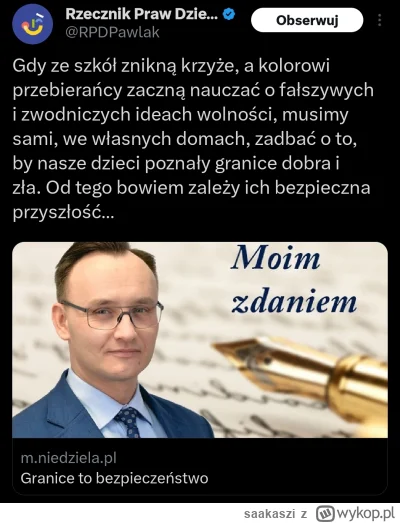 saakaszi - Rzecznik praw dziecka (－‸ლ)

#neuropa #bekazprawakow #bekazpisu #polska #b...