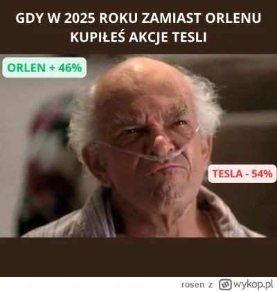 rosen - #gielda #tesla #orlen