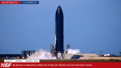 Naproksen - #spacex będzie static fire Starshipa 28
https://www.youtube.com/live/vO4o...