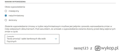 nenq123 - Przeszło komuś natychmiastowe wypowiedzenie w skutku ze zmianą taryfy prowi...