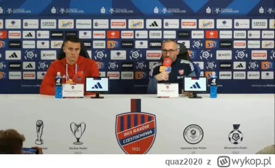 quaz2020 - Haha a słyszeliście co Papszun dowalił do dziennikarzy na konferencji? Typ...