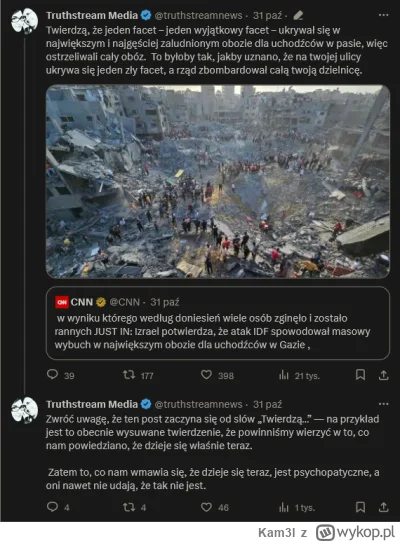 Kam3l - Mord został sportem narodowym Izraela. 

https://twitter.com/truthstreamnews/...