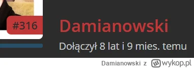 Damianowski - Prawie 9 lat tu żyje, a Ty mi drugi raz bordo dajesz?

#bordo #wykop20 ...