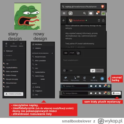 smallboobslover - #wykop @m__b #moderacja 

Szanowni Państwo, 
kto wam zgłaszał potrz...