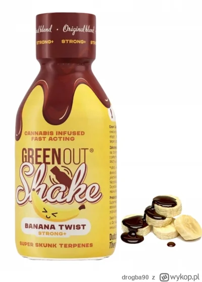 drogba90 - Za chwile wlatuje 50 ml tego nowego greenouta banana shake na relaks wiecz...