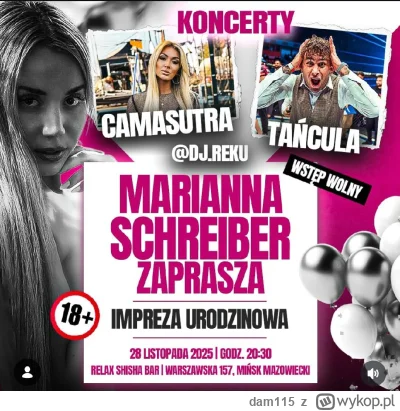 dam115 - W Shisha barze Gracjan walił konia a Marianka robi urodziny 

#famemma