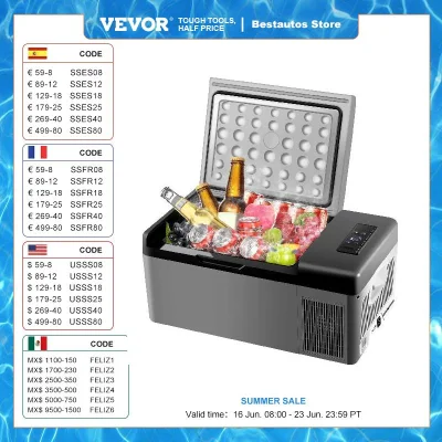 n____S - ❗ VEVOR Portable Car Freezer 15L [EU]
〽️ Cena: 81.77 USD (dotąd najniższa w ...