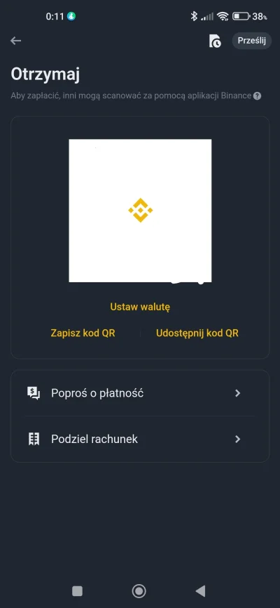 kamien664 - Na czym polega dokładnie opcja Otrzymaj na #binance ?
Wysłałem znajomemu ...