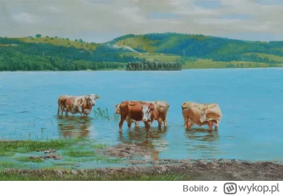 Bobito - #obrazy #sztuka #malarstwo #art #krowy #zwierzaczki 

Goran Vojinovic - Krow...