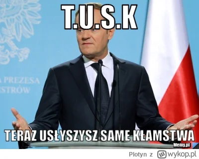 Plotyn - Tusk majątek przepisał na żonę, tak samo jak Morawiecki. Tylko, że dla wykop...