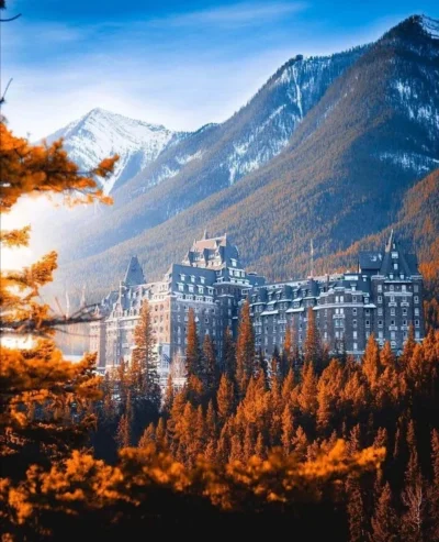 Loskamilos1 - The Banff Springs Hotel, obiekt zlokalizowany na terenie kanadyjskiego ...
