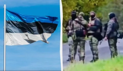 yosemitesam - #rosja #wojna #nato #estonia 
Jak podają Estończycy:
„Widzieliśmy różne...