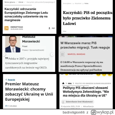 badreligion66 - #polityka A ty którym PiSem jesteś dzisiaj?