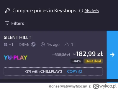 KonserwatywnyMocny - @paluszki_rybne: zobacz połowa ceny obecnie a i tak możesz za 0z...