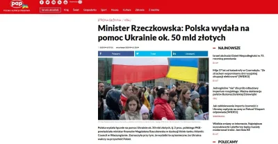 Bolxx454 - MF: Polska wydała na pomoc Ukrainie 2 proc. swojego PKB (50 miliardów zł) ...