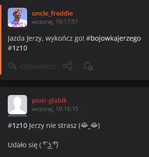 uncle_freddie - @archi-h: Aaaa, aleś mnie zaskoczył, tu mnie masz w takim razie!
Pozd...