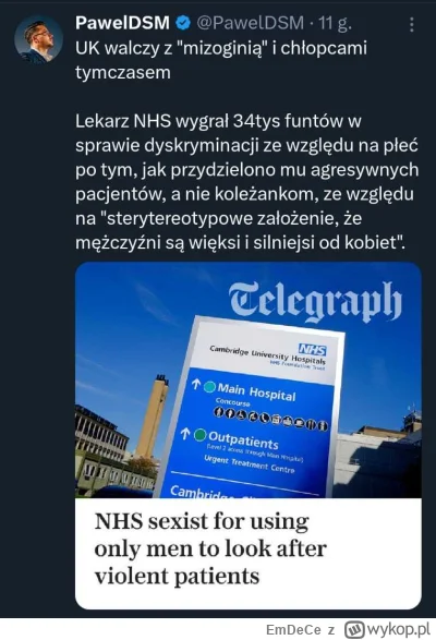 EmDeCe - #rownouprawnienie #anglia 

Ciekawe czy prawda XD