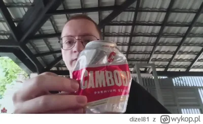 dizel81 - Filipek profanuje piwo cambodia wylewając je i ubliża smakoszom tego trunku...