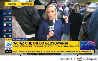 Radek41 - W #warszawa dalej czekają w kolejce do głosowania XDDDDDD

Świetna organiza...