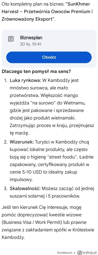 Knoblauch - #raportzpanstwasrodka 
To AI jest całkowicie nieprzydatne nie uwzględnia ...