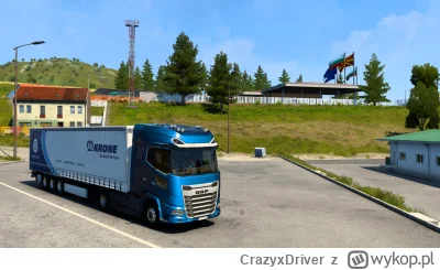 CrazyxDriver - Ja już sobie zrobiłem przedpremierowo jazdę do Mołdawii i Serbii
#ets2...