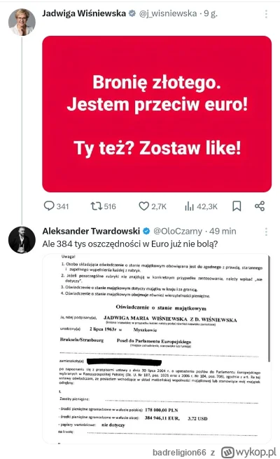 badreligion66 - #polityka A 30% i tak zagłosuje i powie dobrze pani gada pani poseł, ...