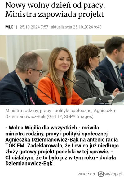 dan777 - Lewica chce aby wigilia była daniem wolnym od pracy ( ͡º ͜ʖ͡º) lewica ( ͡º ͜...