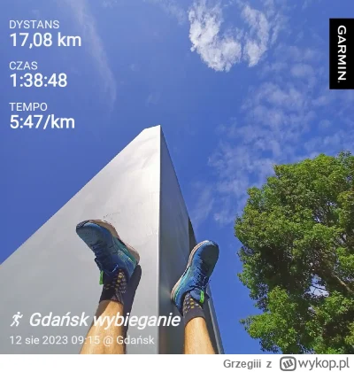 Grzegiii - 147 209,02 - 17,30 = 147 191,72

Sobotnie wybieganie :) w końcu piękna let...