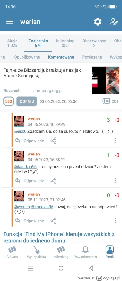 werian - @kondziu96 To w końcu przez co przechodzicie, jaką macie sytuację? Nie macie...