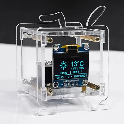 n____S - ❗ DC5V ESP8266 DIY Electronic Kit Mini Weather Forecast Clock
〽️ Cena: 10.59...