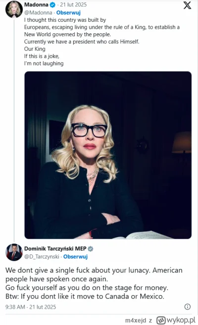 m4xejd - Tarczyński przebija kolejne poziomy głupoty? nowe, nie znałem ( ͡° ͜ʖ ͡°)
Pa...