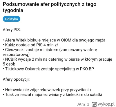 JAn2 - Gdyby tylko ta opozycja umiała to wykorzystać

#neuropa #4konserwy #polityka #...