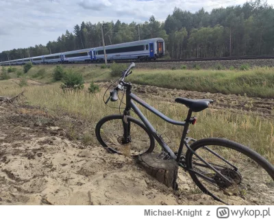Michael-Knight - Wreszcie udało mi się sporo pojeździć 
#rower