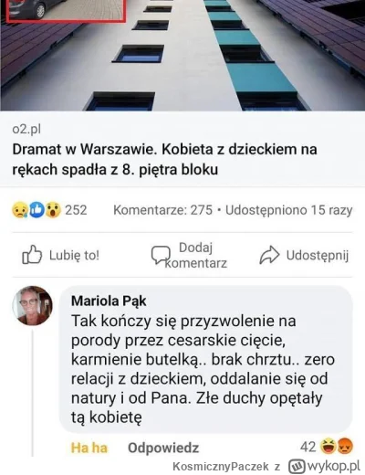 KosmicznyPaczek - #facebook #facebookcontent #madki #madka #heheszki
