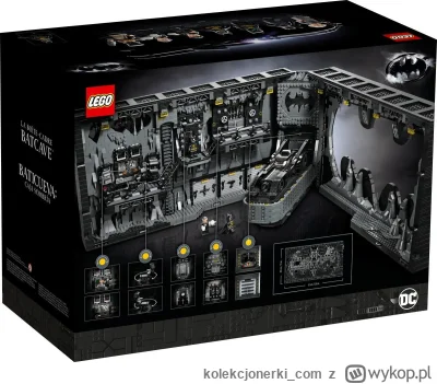 kolekcjonerki_com - Zestaw LEGO 76252 Jaskinia Batmana w ramce dostępny od dziś w ofi...