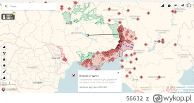 56632 - #ukraina 350 kilometrów i RUS przy Dnieprze. Fatalnie to wygląda dla Ukrainy,...