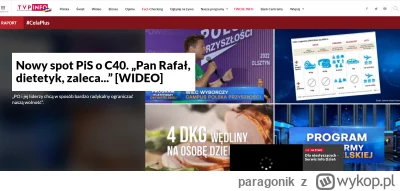 paragonik - Główna strona TVP Info, teraz. 

#neuropa #propaganda #polityka #bekazpis...