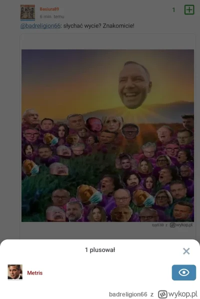 badreligion66 - @Basiura89 gruwer polubił twój wpis, pewnie jesteś dumny xD