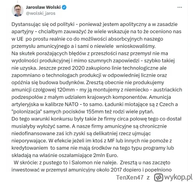 TenXen47 - O proszę kto wyjaśnia pisowska propagandę.
#polska #polityka #bekazpisu #w...