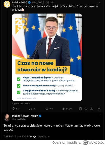 Operator_imadla - Mistrz nigdy nie wychodzi z formy #korwin #polityka