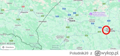 Poludnik20 - @Poludnik20: Tarnopol na mapie.