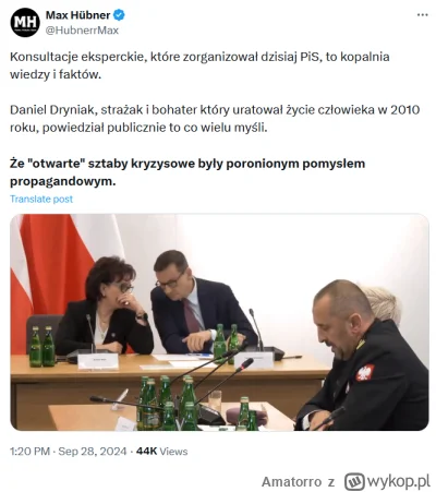 Amatorro - Oczywiście ten przypadkowy strażak-bohater jest radnym PiSu w Przemyślu. Z...