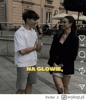 Vedar - Stop dyskryminacji łysych chłopów.

#julka  #rozowepaski #logikarozowychpasko...