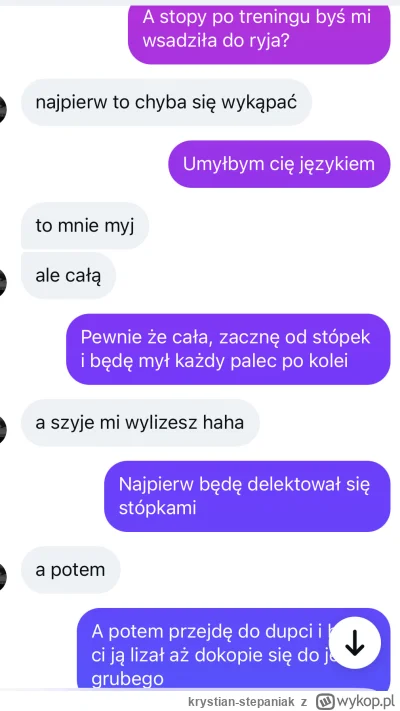 krystian-stepaniak - @tomwick55 lepszy ryj i gorsze g---o można pisać xD